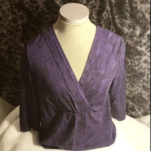 Last Chance - Bundle and Save - Charter Club wrap front shirt